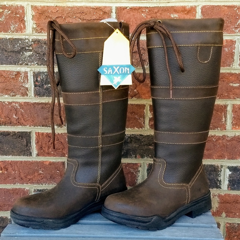 Saxon Country Boots, Size 7